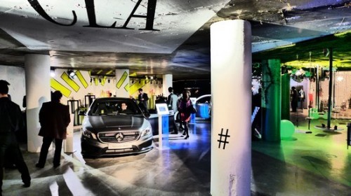 MERCEDES POP UP STORE