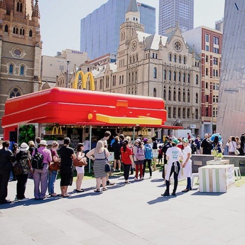 MCDONALD'S POP UP STORE