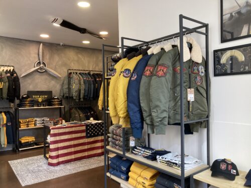 Pop-up store Top Gun