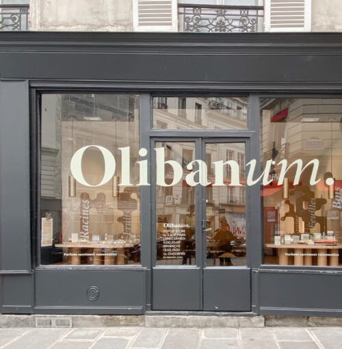 Façade pop-up olibanum