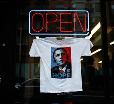 OBAMA POP UP STORE