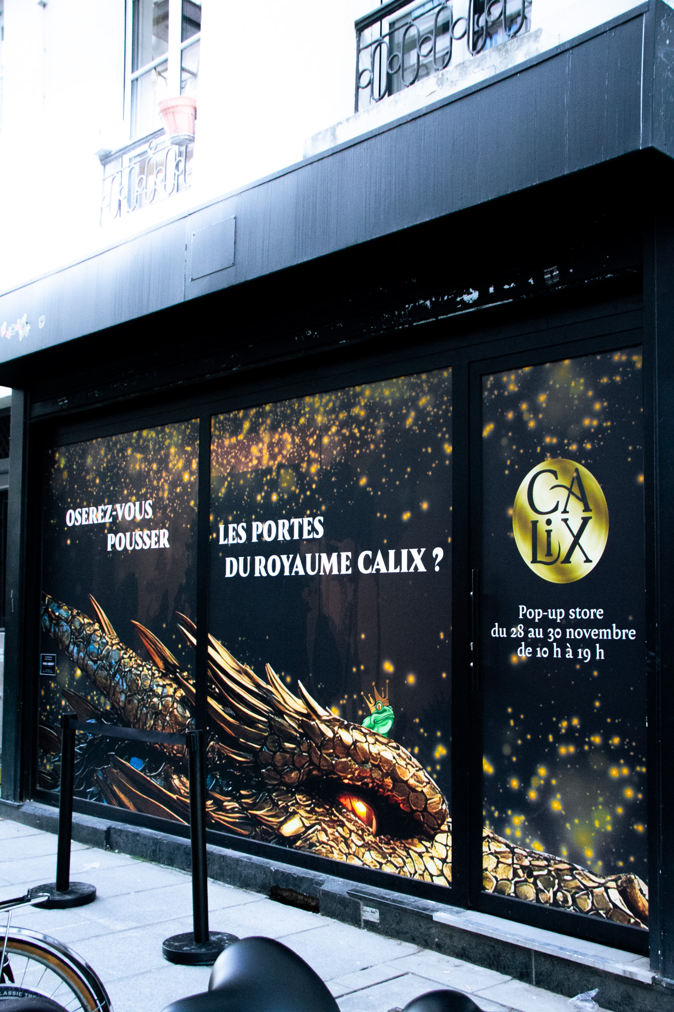 book launch fantasy pop up store in paris
